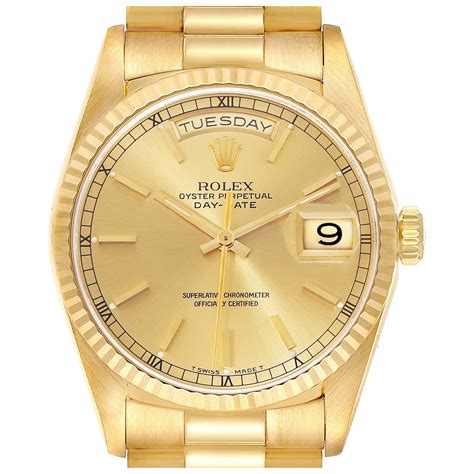 rolex 18038 year|how to tell the year of a rolex watch.